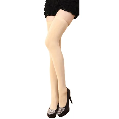Tempting Stretch Over Knee Thick Stockings - Image 6