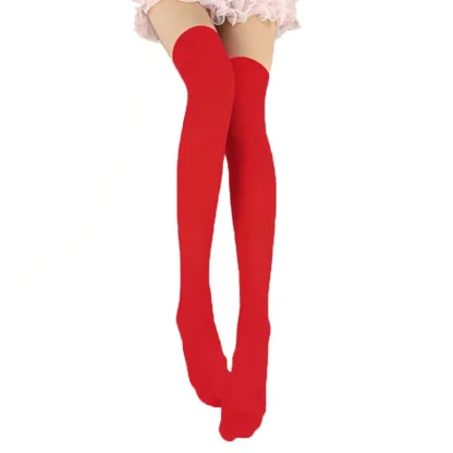 Tempting Stretch Over Knee Thick Stockings - Image 2