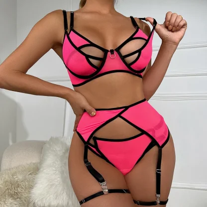 Cut Out Bra and Garter Belts