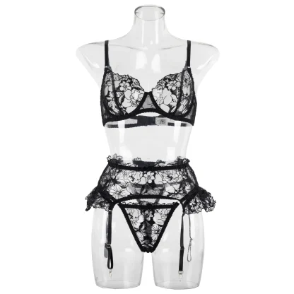 Exotic Lace Lingerie Garter Belt - Image 5