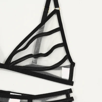 Transparent Bra and Garter Belt Set - Image 6